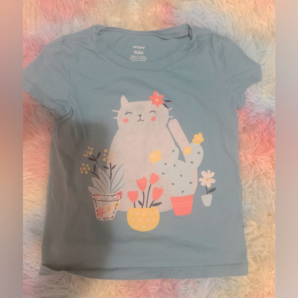 Carter’s 5T T-shirt with Cat